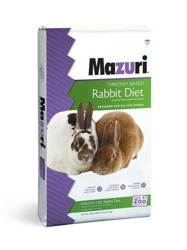 Mazuri Timothy Hay Based Rabbit Diet 25 lb