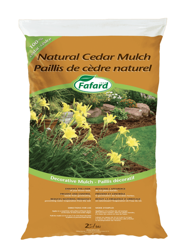 Natural Cedar Mulch 85L - Ritchie Feed & Seed Inc.